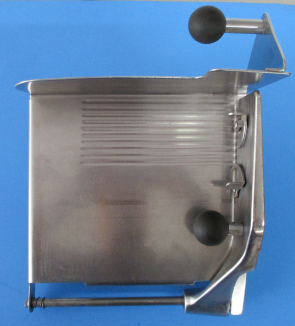 Berkel 807-817 Slicer 5-26-25311 Reconditioned Stainless Steel Meat Table with Newer S.S. Meat Pushe